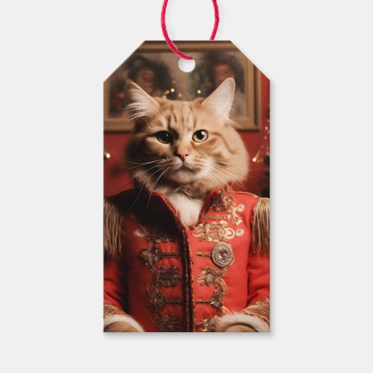 Sgt Pepper Cat Cadeaulabel (Voorkant)