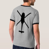 SH-60 bovenaan T-shirt (Achterkant)