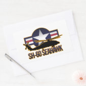 SH-60 Seahawk Rechthoekige Sticker (Envelop)