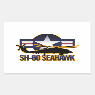 SH-60 Seahawk Rechthoekige Sticker