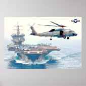 SH-60F OCEAN HAWK POSTER (Voorkant)