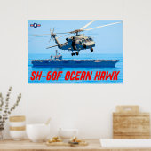 SH-60F OCEAN HAWK POSTER (Keuken)