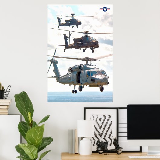 SH-60F OCEANHAWK POSTER (Thuiskantoor)