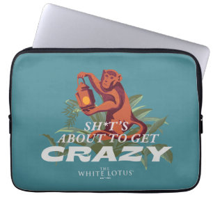 Sh*t staat op het punt om gek te worden - The Whit Laptop Sleeve