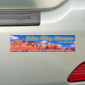 SHA Logo Bumpersticker (Op auto)