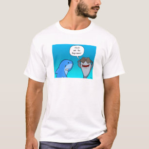 Shaaark avec le T-shirt de lunettes de soleil de