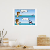 Shaaark. Wat? Poster (Keuken)