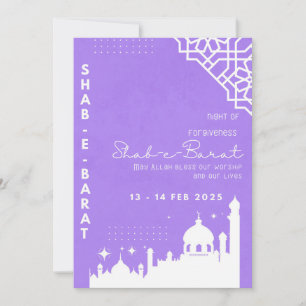 Shab-e-Barat-Wenskaart Feestdagenkaart