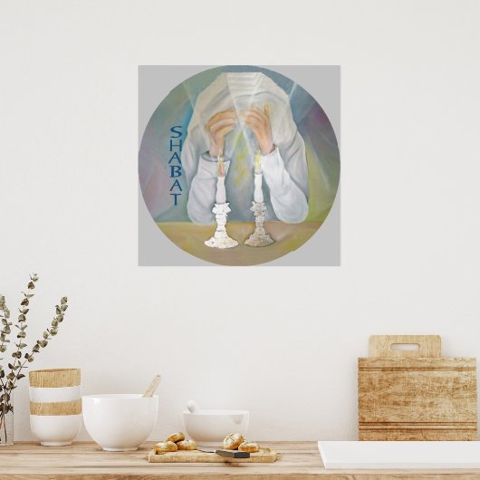 Shabat Poster (Keuken)