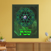 Shabbat - Earth Day Canvas Afdruk (Insitu (Woonkamer))