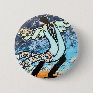 Shabbat Ronde Button 5,7 Cm