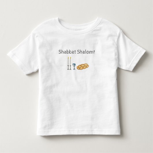 Shabbat Schets T-shirt (Voorkant)