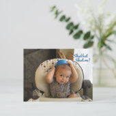 Shabbat Shalom! Briefkaart (Staand voorkant)