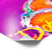 Shabbat Shalom Foto Afdruk (Hoek)