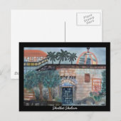 Shabbat Shalom Israel Briefkaarten (Voorkant / Achterkant)