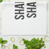 Shabbat Shalom Kitchen Towel Theedoek (Gevouwen)