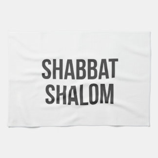 Shabbat Shalom Kitchen Towel Theedoek