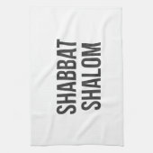Shabbat Shalom Kitchen Towel Theedoek (Verticaal)