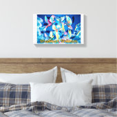 Shabbat Shalom Lekoulam Canvas Afdruk (Insitu (Slaapkamer))