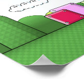 Shabbat Shalom Poster (Hoek)