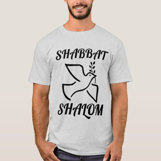 SHABBAT SHALOM T-SHIRTS (Devant)