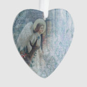 Shabby Angel Acryl Ornament (voorkant)