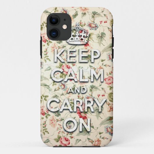 Shabby blijft kalm en rustig door Case-Mate iPhone case (Achterkant)