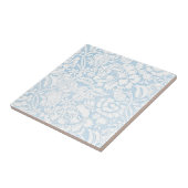 Shabby Blue French Toile Tegeltje (Zijkant)