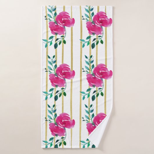 Shabby Chic (Serviette de bain)