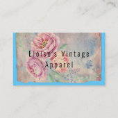 Shabby Chic Antique Paris Style Carte de visite (Devant)