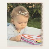 Shabby Chic Baby Girl First Year Scrapbook Album (Dos)