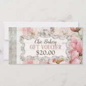 Shabby Chic Bakery Cadeaubon (Voorkant)