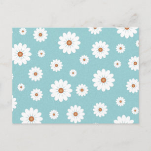 Shabby Chic Beauful Daisy Daisies Flower Floral Briefkaart