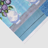 Shabby Chic Bloemen Vaas Tissue Papier voor DIY (Detail)