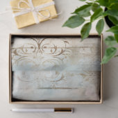  shabby chic blush Engels rozen ephemera Tissuepapier (Geschenk)