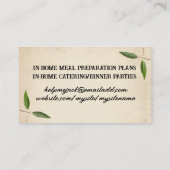 shabby chic bol whisky herbes épices chef cartes b (Dos)