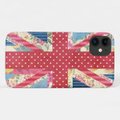 Shabby Chic | Britse vlag Case-Mate iPhone Case (Achterkant (horizontaal))