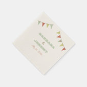 Shabby Chic Bunting Napkins Servetten (Hoek)