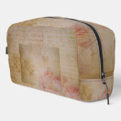 Shabby Chic Butterfly Antiek Script Toilettasje (Rechterhoek)