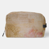  Shabby Chic Butterfly Antiek Script Toilettasje (Achterkant)