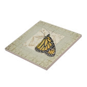 Shabby Chic Butterfly Tegeltje (Zijkant)