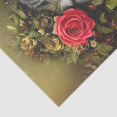 Shabby Chic Cat Tissue Paper for Decoupage Tissuepapier (Detail)