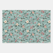 Shabby Chic Christmas Inpakpapier Vel (Voorkant 2)