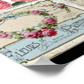 Shabby chic collage,country victorian,decoupage, b poster (Hoek)