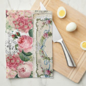 Shabby chic collage,country victorian,decoupage, b theedoek (Quarter Fold)