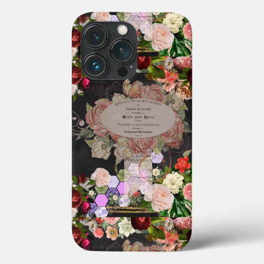 Shabby chic collage, French chic, country rustic,f Case-Mate iPhone Case (Achterkant)