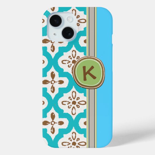 Shabby Chic Damask Case-Mate iPhone Case (Achterkant)