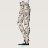 shabby chic, decoupage, victorian, french chic, pa leggings (Links)