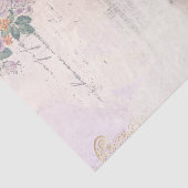 Shabby Chic Design 1 van de Lila Reeks Tissuepapier (Detail)