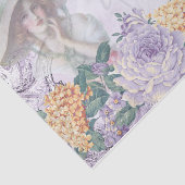 Shabby Chic Design 2 van de Lila Reeks Tissuepapier (Detail)